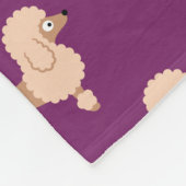 Poodle Fleece Blanket Deken (Hoek)