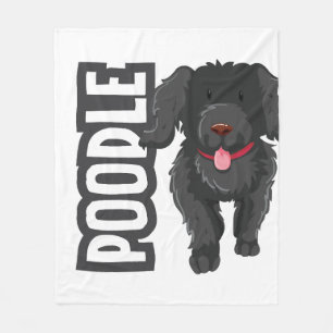 Poodle Fleece Deken