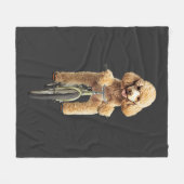 Poodle fleece deken (Voorkant (Horizontaal))