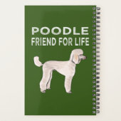 Poodle Friend for Life Dog Friendship Planner (Achterkant)