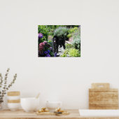Poodle Garden Print (Keuken)