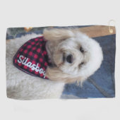 Poodle Golfhanddoek (Horizontaal)