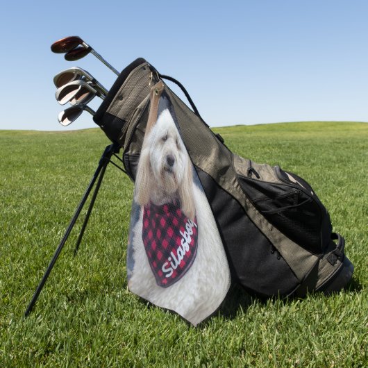 Poodle Golfhanddoek (Groen)