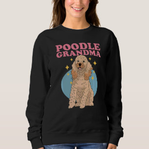 Poodle Grandma Dog Owner Poodle Trui