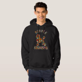 Poodle Grandma Funny Poodle Owner Hoodie (Voorkant volledig)