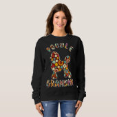 Poodle Grandma Funny Poodle Owner Trui (Voorkant volledig)