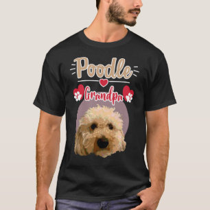 Poodle Grandpa T-shirt