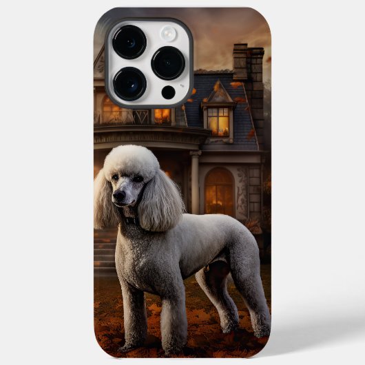 Poodle Halloween Griezelen Case-Mate iPhone Case (Achterkant)