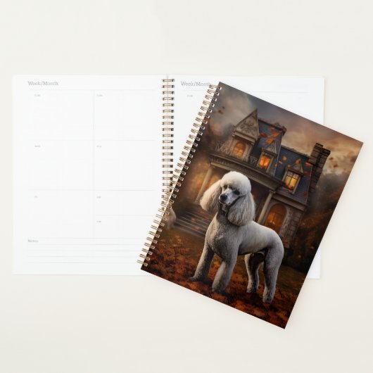 Poodle Halloween Griezelen Planner (Display)