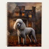 Poodle Halloween Griezelen Planner (Voorkant)