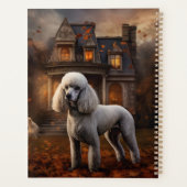 Poodle Halloween Griezelen Planner (Achterkant)