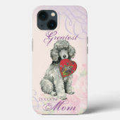 Poodle Heart Mam Case-Mate iPhone Case (Achterkant)