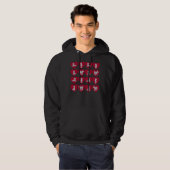 Poodle Hearts Hoodie (Voorkant volledig)