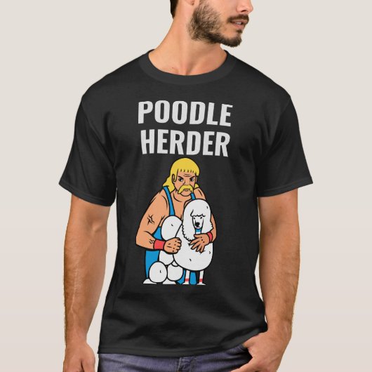 Poodle Herder T-shirt (Voorkant)