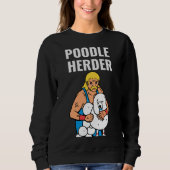 Poodle Herder Trui (Voorkant)