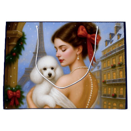 Poodle Holiday  Groot Cadeauzakje