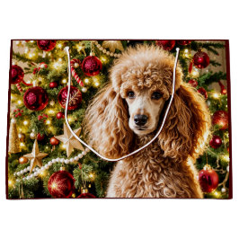 Poodle Holiday Groot Cadeauzakje