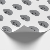 Poodle-hond Cadeaupapier (Hoek)