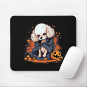 Poodle Hond Halloween Muismat (Met muis)