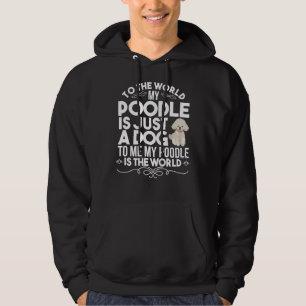 Poodle-hond Hoodie