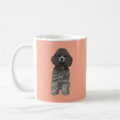 Poodle hond huisdier koffiemok (Links)
