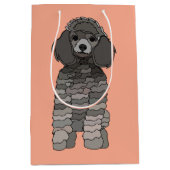 Poodle Hond Huisdier Medium Cadeauzakje (Voorkant)