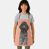 Poodle Hond Kinderen Huisdier Schort (Insitu)
