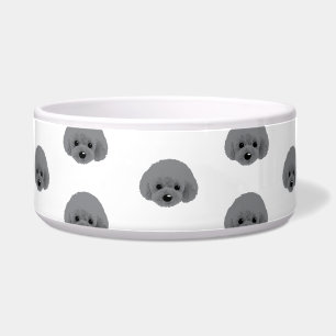 Poodle-hond Voerbakje