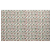 poodle honden  bloemenmijn stof (Yard (91,4 cm))