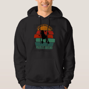 Poodle Hondenliefhebber eigenaar geschenken leven  Hoodie