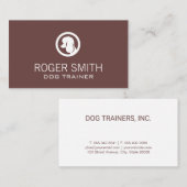 Poodle | hondentrainer | Dierenbescherming Visitekaartje (Voorkant / Achterkant)