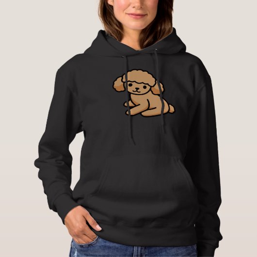 Poodle Hoodie (Voorkant)