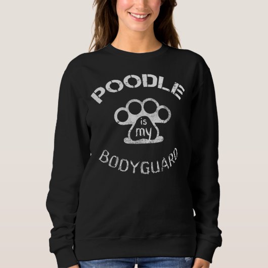 Poodle is mijn pooier trui (Voorkant)