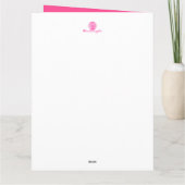 Poodle - Je bent zo geweldig Baby - Kaart (Achterkant)