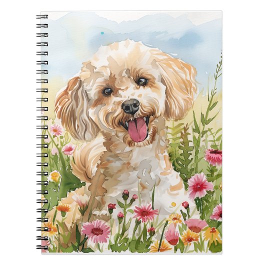 Poodle Journal – Dog Mom Notes Notitieboek (Voorkant)