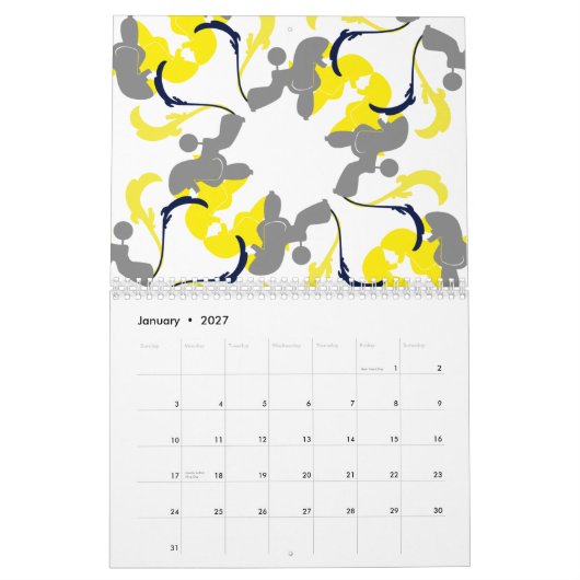 Poodle Kalender (Jan 2027)