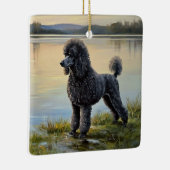 Poodle Keramisch Ornament (Rechts)
