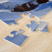 Poodle Kerstboot Vakantie Legpuzzel (Zijkant)