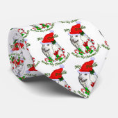 Poodle-kerstcadeautjes Stropdas (Opgerold)