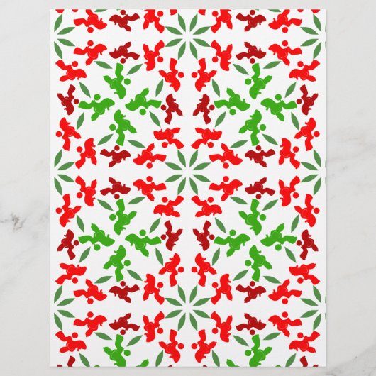 Poodle Kersthondenwinkel Flyer (Voorkant)