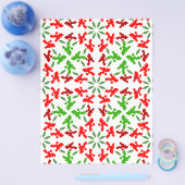 Poodle Kersthondenwinkel Flyer (Enkel)