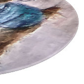 Poodle-kerstkunst Snijplank (Hoek)