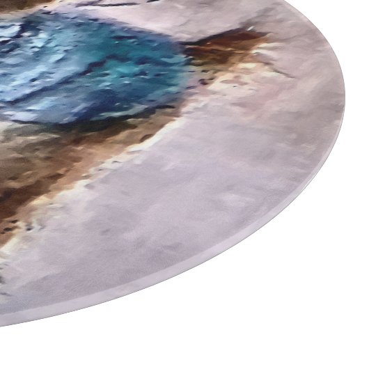 Poodle-kerstkunst Snijplank (Hoek)