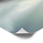 Poodle Kerstmis sneeuw winter Perfect Poster (Hoek)