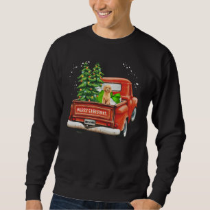 Poodle-Kerstmis T- Trui