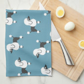 Poodle Kitchen Towel Theedoek (Quarter Fold)