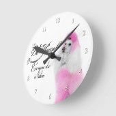 Poodle-klok Ronde Klok (Hoek)