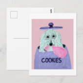 Poodle Koekendief  Briefkaart (Voorkant / Achterkant)