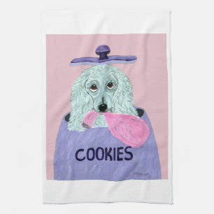 Poodle Koekendief Theedoek