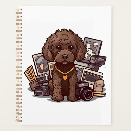 Poodle Kopie Kopie Planner (Voorkant)